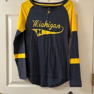 Michigan Wolverines Women’s Long Sleeve Shirt